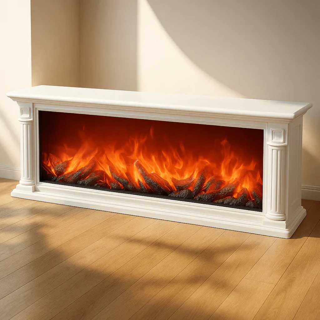 LED DEKORATIVNI KAMIN SA EFEKTOM PLAMENA