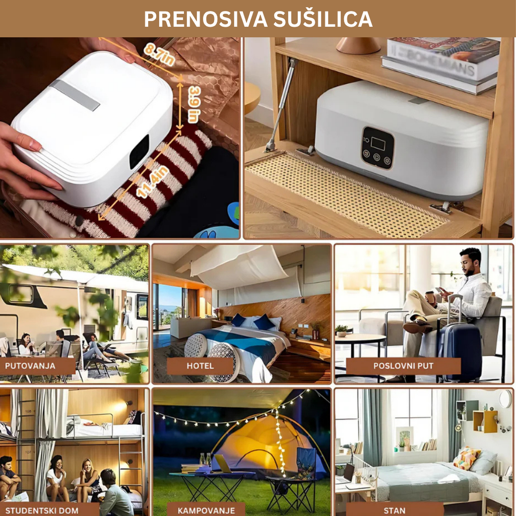 PRENOSIVA SUŠILICA